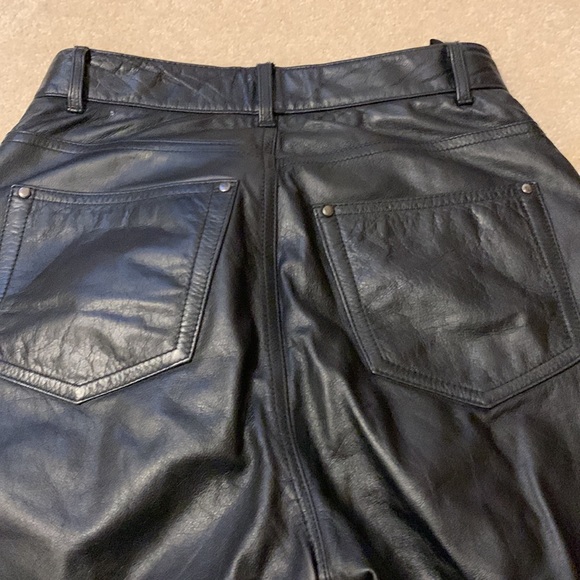 Wilson leather size 6 woman’s pants - Picture 8 of 16